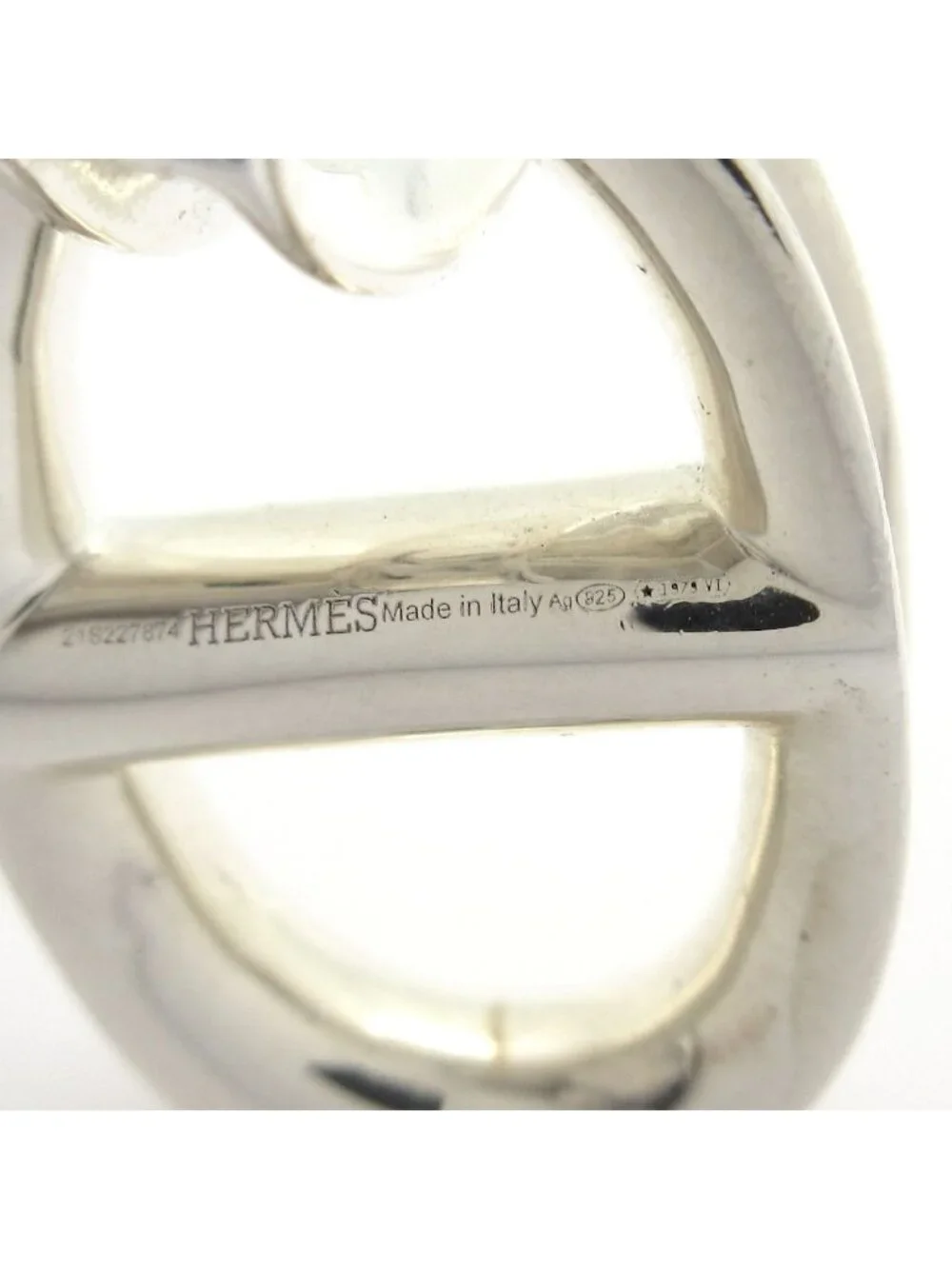 Hermes Earrings Chaine D'ancre Response GM Silver